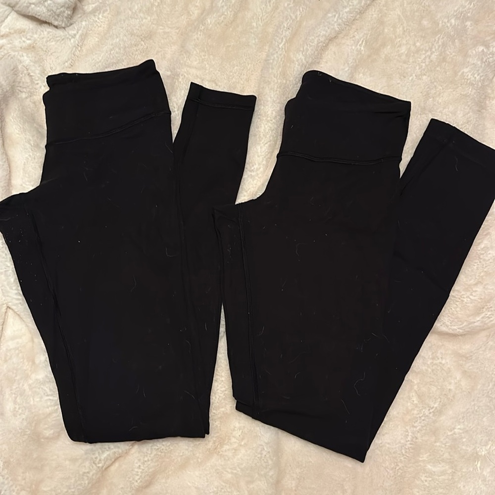 Bundle of 2 Black Lululemon Leggings